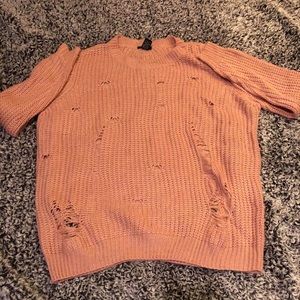 Rue 21 Distressed Sweater
